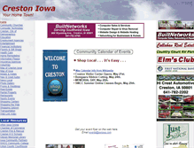 Tablet Screenshot of creston-iowa.com